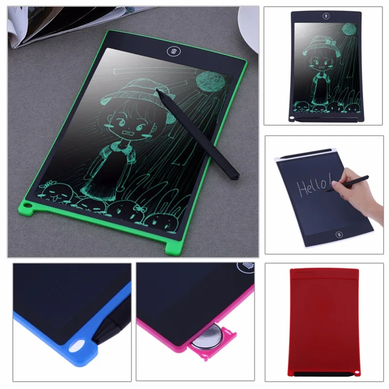 

Drawing Toys 8.5 inch LCD Writing Kids Board Tablet Erase Ultrathin e-Writer Tablet Electronic Paperless Handwriting Pad