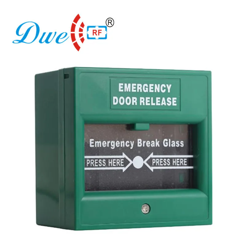 DWE cc rf Безопасность и защита 12 В Аварийная дверь кнопка выхода кнопочный переключатель для системы контроля доступа