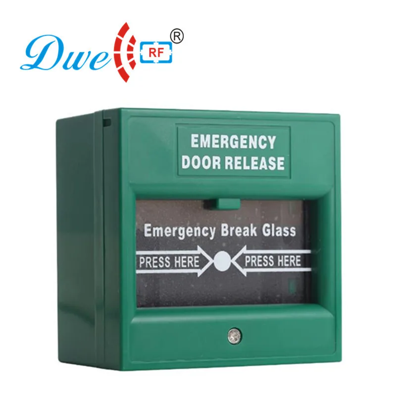 

DWE CC RF Security & Protection 12V emergency door exit button push button switch for access control system