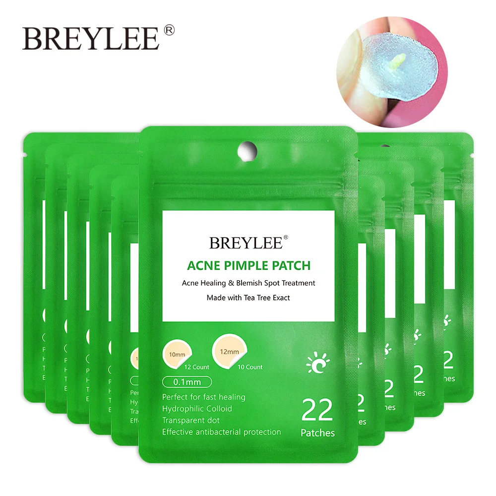 

BREYLEE Acne Pimple Face Mask PeelingPatch Acne Treatment Acne Cream Pimple Remover Tool Blemish Spot Skin Care Daily Use 10PCS