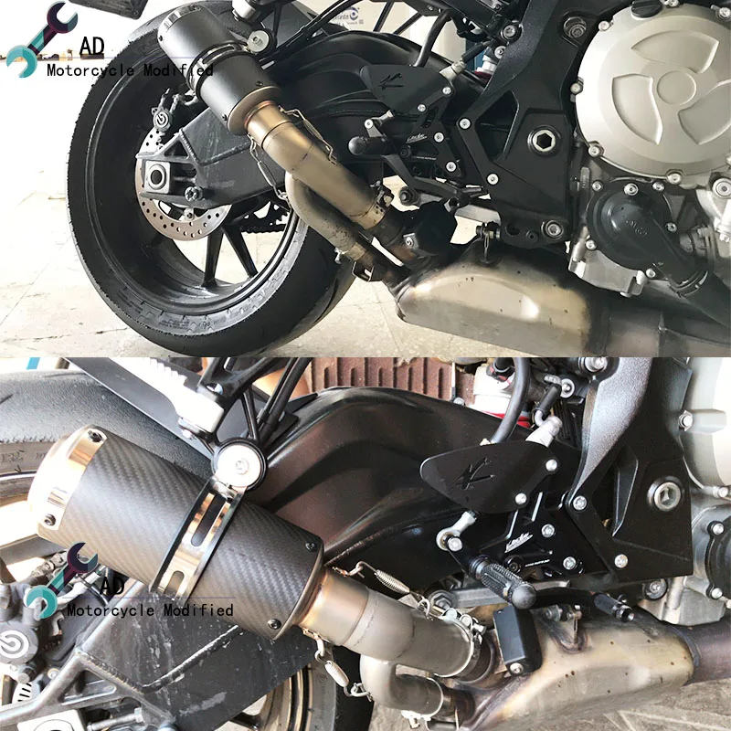 Escape muffler motorbike