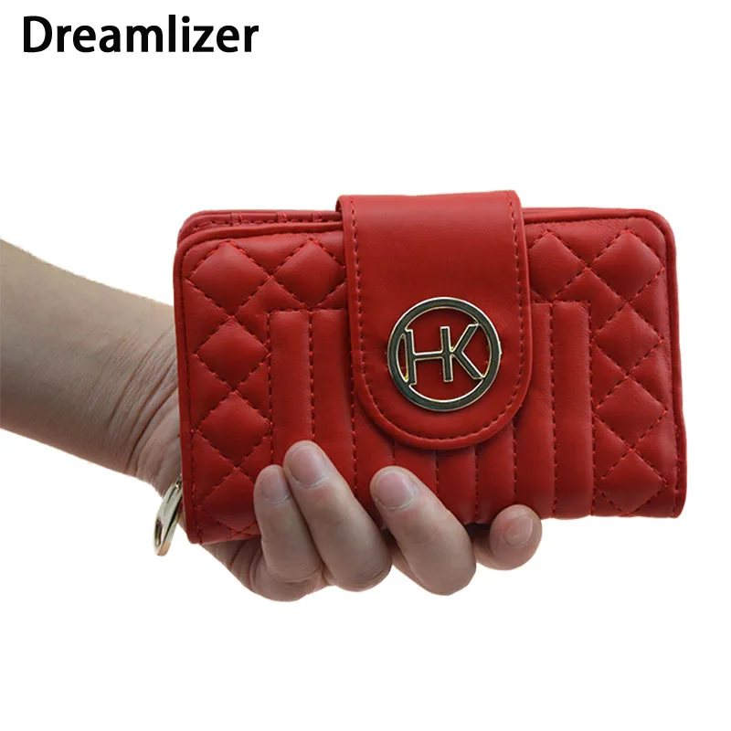 Brand Designer 2016 High Quality Coin Purse Wallet Women Carteira Card Holder Candy Color Dollar Price Female Purse Hasp Bag