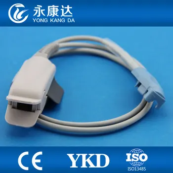 

Free Shipping 8Pin Plug Adult Finger Clip Spo2 Sensor Compatible Datex Ohmeda 3740 3710 Oximeter