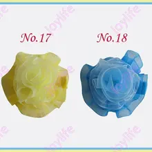 45 шт., 3 дюйма, модная пачка и органза, изысканные банты для волос, разноцветные бант для волос для девочек, клипсы