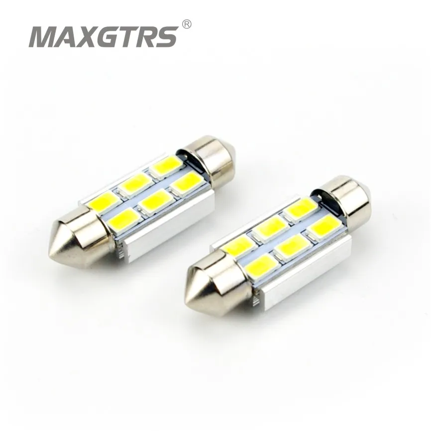 

5Pcs/lot C5W Festoon CANBUS 31/36/39/41mm 5630 LED Smd Interior White LED Dome Reading Light Roof Bulbs Light Sourcing