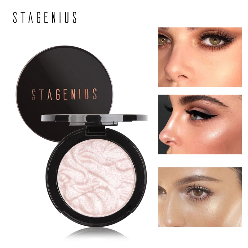 

Hottest Baked Blush Highighter Face Makeup Pressed Powder Palette Cheek Color Bronzer Cosmestics Contour Blush Powder Make Up