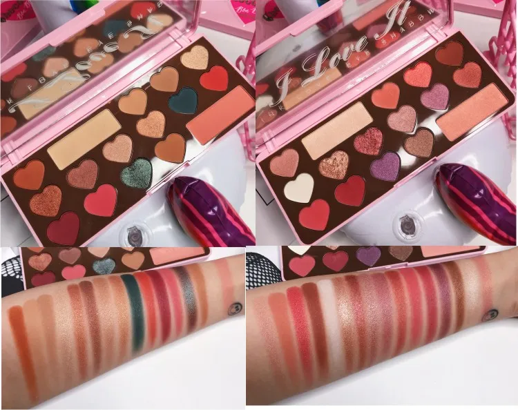 

16 Colors Makeup Eyeshadow Palette Shimmer Matte Glitter Chocolate Eyeshadow Palette Smoky Pigment Eyeshadow Pallete Cosmetic