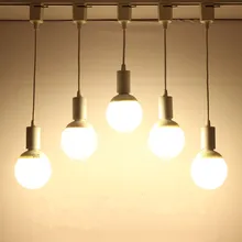 Подвесной светильник держатель E27 лампа база потолочный светодиодный светильник для трека Регулируемый рельсовый светильник для выставки/магазина одежды