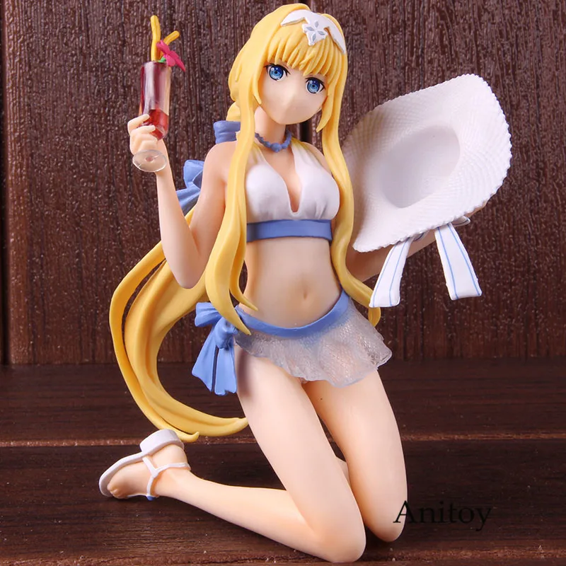 

Sword Art Online SAO Summer Swimsuit Alice EXQ Figure Code Register Action Figure Collectible Model Toy