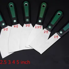 Горячее предложение! Распродажа! 6 шт. " 2" 2," 3" " 5" шпатлевка нож лопата из углеродистой стали пластиковая ручка штукатурка для стен нож Ручные приборы