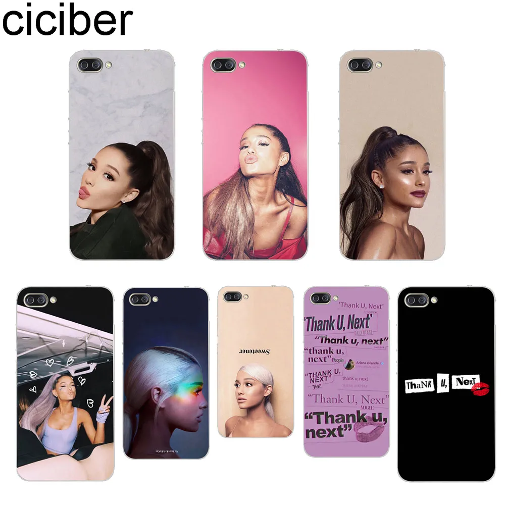 

ciciber Ariana Grande For ASUS ZenFone 5 4 3 3S Max Pro Plus Laser Deluxe Selfie Z Q Lite Soft Cover Clear TPU Phones Cases Capa