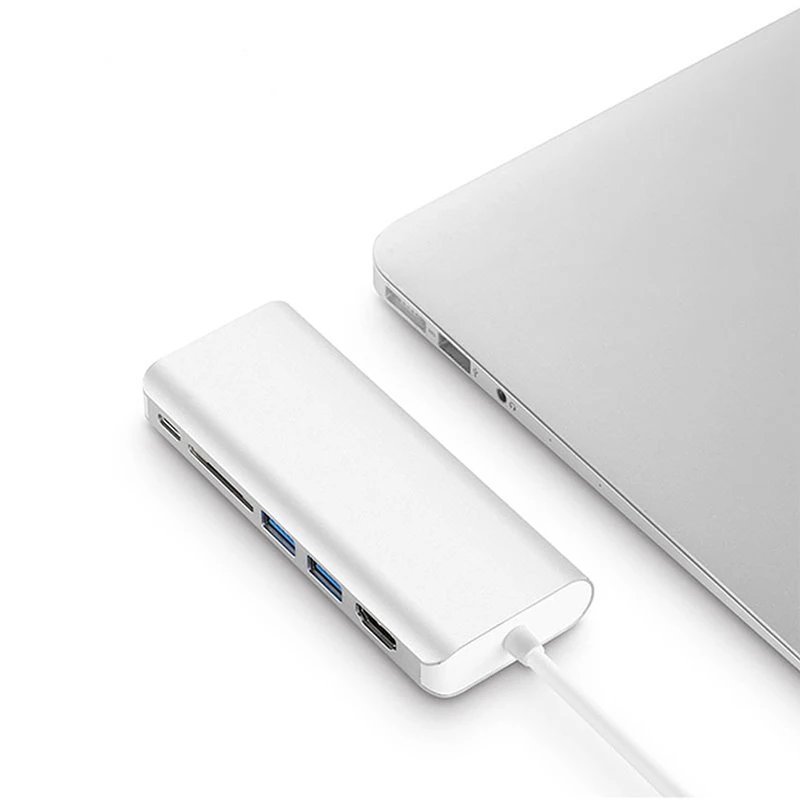 Usb type C к HDMI концентратор адаптер для MacBook samsung Galaxy S10/S9 Dex USB-C к sd-кард-ридеру RJ45 PD мощность HDMI конвертер