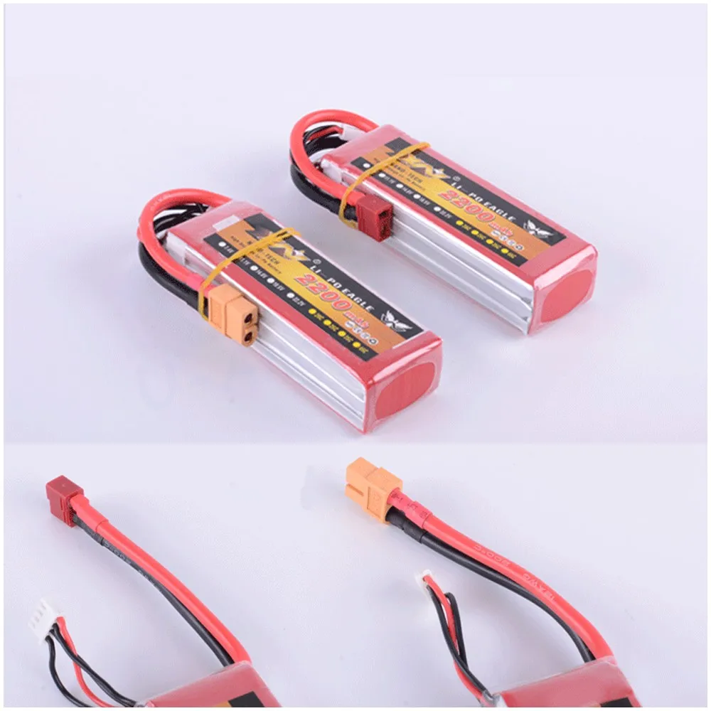 1pcs YW RC lipo battery 11.1V 2200mAh 25C 3s 14.8V 4S Lipo Battery For Helicopter Airplane Hobby | Игрушки и хобби