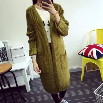 

Jumper Cotton Full Sweater Women Sweater Women Top Standard Polyester Feminino 2019 New National Style Long Slim V-neck Knit