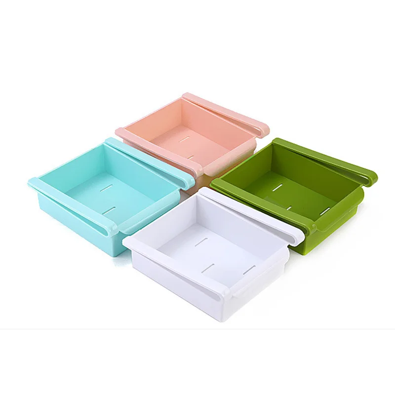 

Creative Refrigerator Storage Box Table Receive Fresh Spacer Layer Storage Rack Drawer Fresh Spacer Sort Kitchen Tool