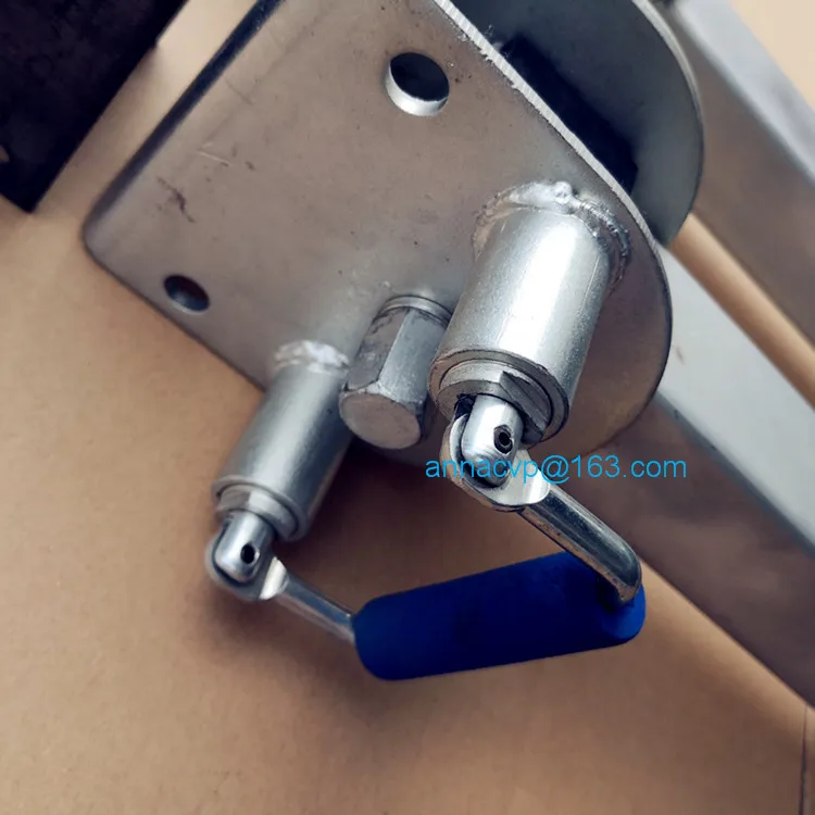 stabilser Legs Drop Down With Plate 440mm Caravan parking legs cap 2tons, prop stands 2