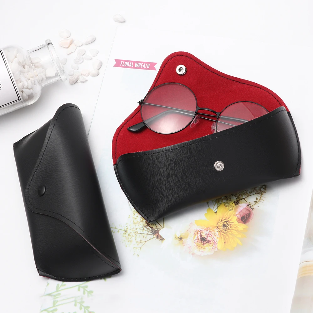 

Fashion Eyeglasses Storage Box Affordable PU Leather Glasses Case Vintage Sunglasses Glasses Holder Portable Eyeglasses Bags