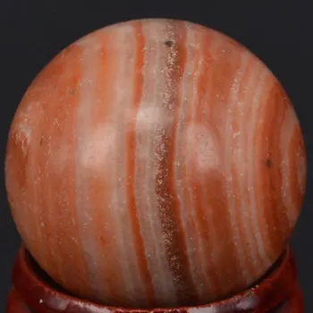 

29MM Natural Gemstone Dolomite Sphere Crystal Globe Ball Chakra Healing Reiki Stone Carving Crafts,Mineral