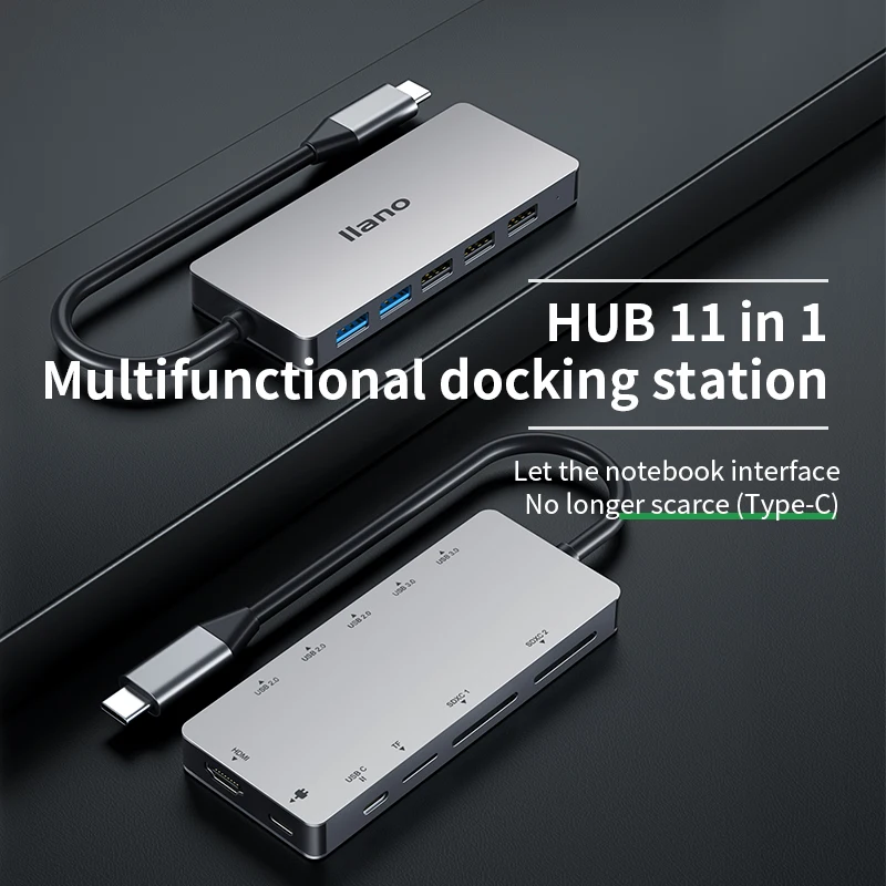 Usb концентратор Thunderbolt 3 адаптер type C к HDMI USB 0 PD deX для Macbook Pro Samsung Galaxy S8 S9 Note 8 9
