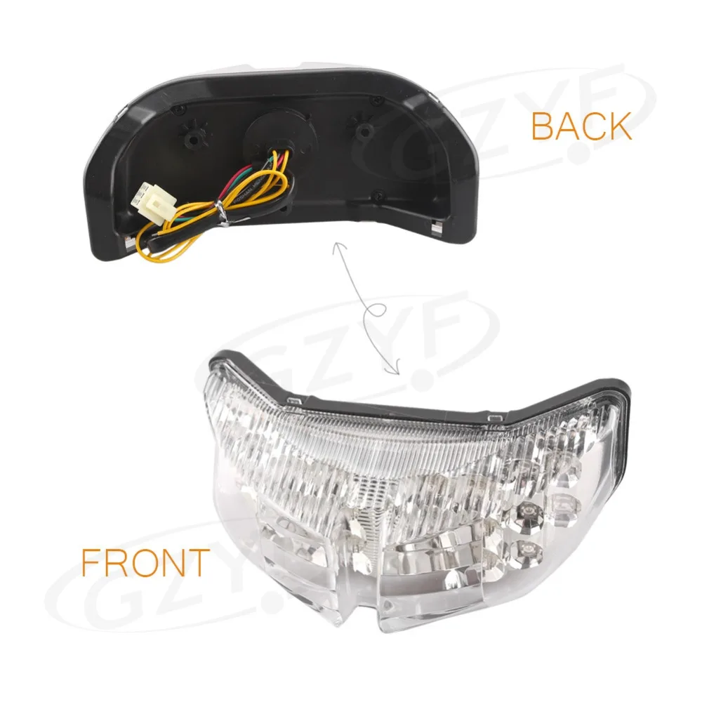 For YAMAHA FZ1 FZ8 2006 2012 Integrated LED Rear Tail Light Turn Signal