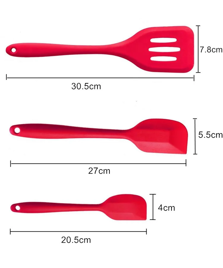 5 шт./компл. кухонные инструменты наборы жаропрочной посуды силиконовая посуда 1 щетка+ 1 яичная Насадка+ 2 лопатки+ 1 яичная терка