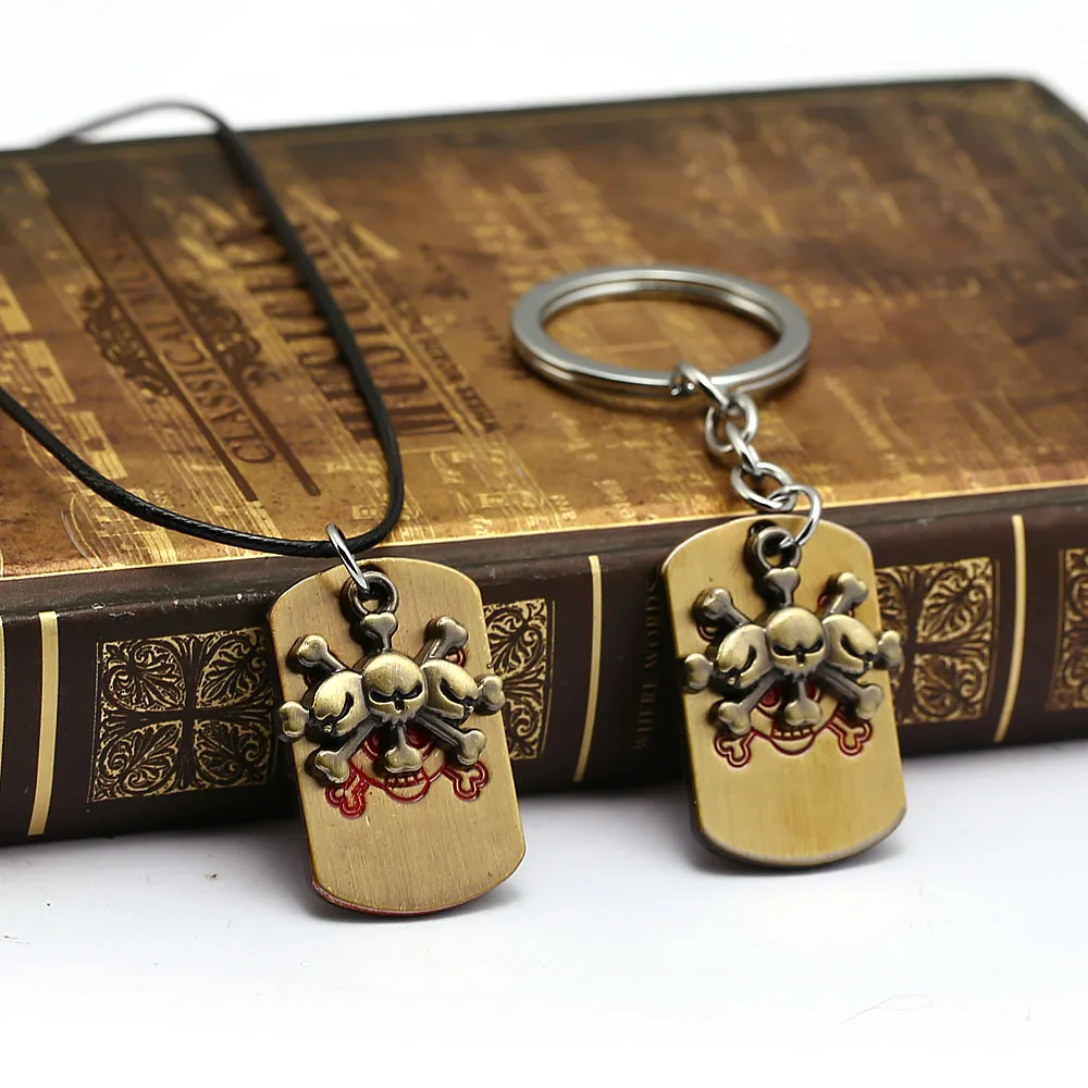 

Anime One Piece Keychain Marshall Devil Fruit Black Beard Ace Figure Pendant Keyring Car Key Chain Accessories Figure Toys Doll