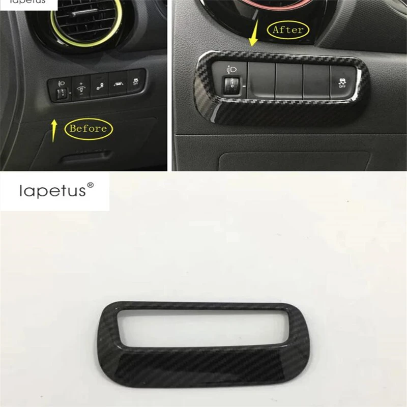 Аксессуары Lapetus подходят для Hyundai Kona 2018 2019 2020 передние фары переключатели фар
