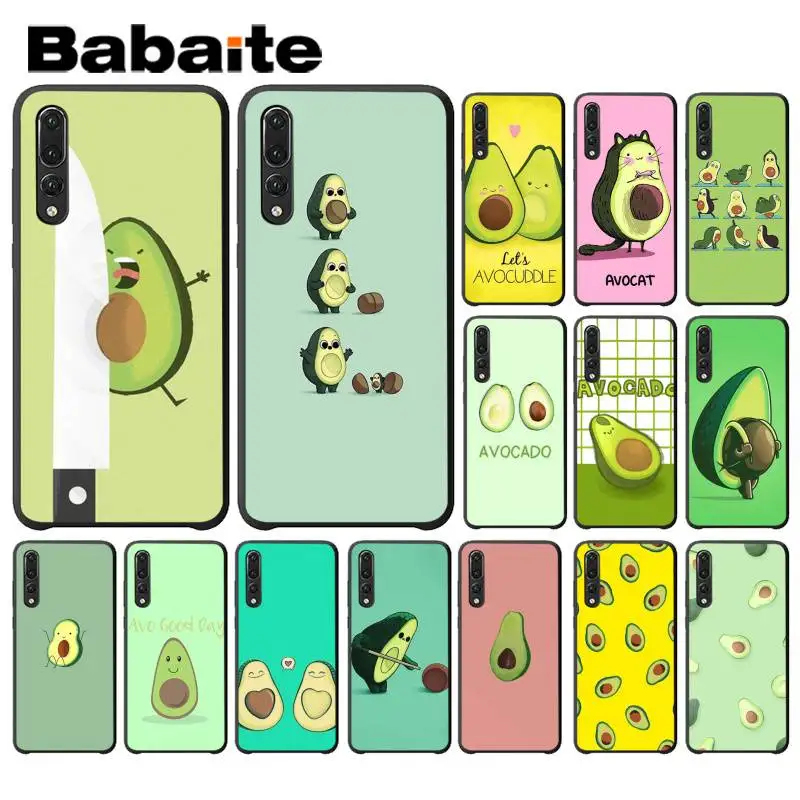 

Babaite avocado aesthetic cute fashion pattern TPU Phone Case for Huawei P10 P10 plus P20 P20 pro Mate20 view10 Honor9 Honor10