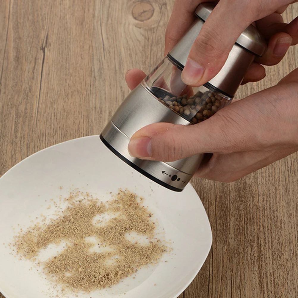 Buy Stainless Steel Pepper Grinder Mill Pepper Shaker