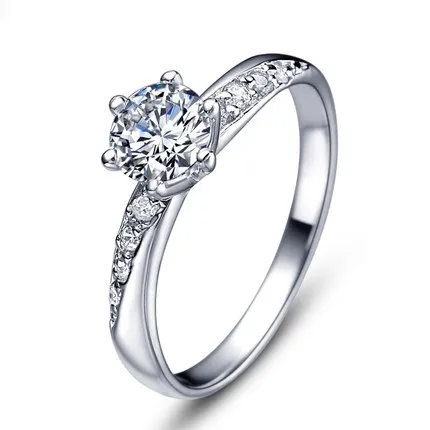 Lose money promotion wholesale best selling 30 percent silver plated zircon crystal anti allergy ladies wedding