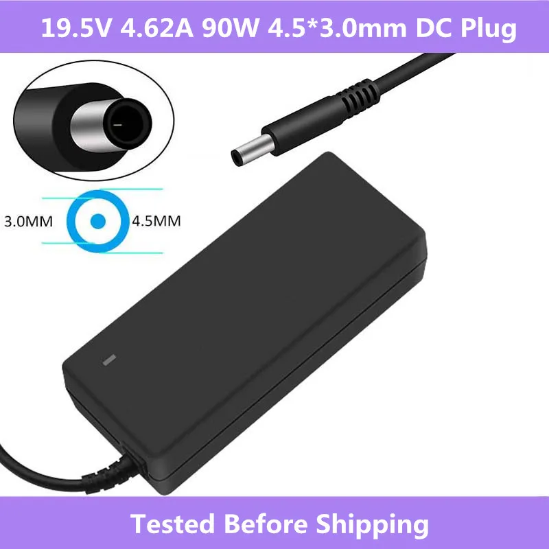19 5 V 4.62A 90W 4 5*3 0mm AC адаптер для ноутбука зарядное устройство HP Envy Touchsmart Sleekbook 15 17 M6 M7
