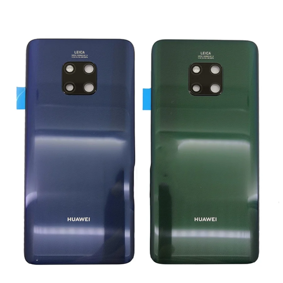 Для huawei mate 20 крышка батареи mate 20 Pro Задняя стеклянная панель для huawei mate 20 Lite задняя дверь Корпус чехол с объективом камеры