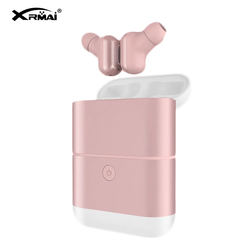 Goede Mini Draadloze Bluetooth Headset X2 TWS Waterdichte Bluetooth Oortelefoon Stereo Microfoon Aparte Opladen Doos voor iPhone xiaomi