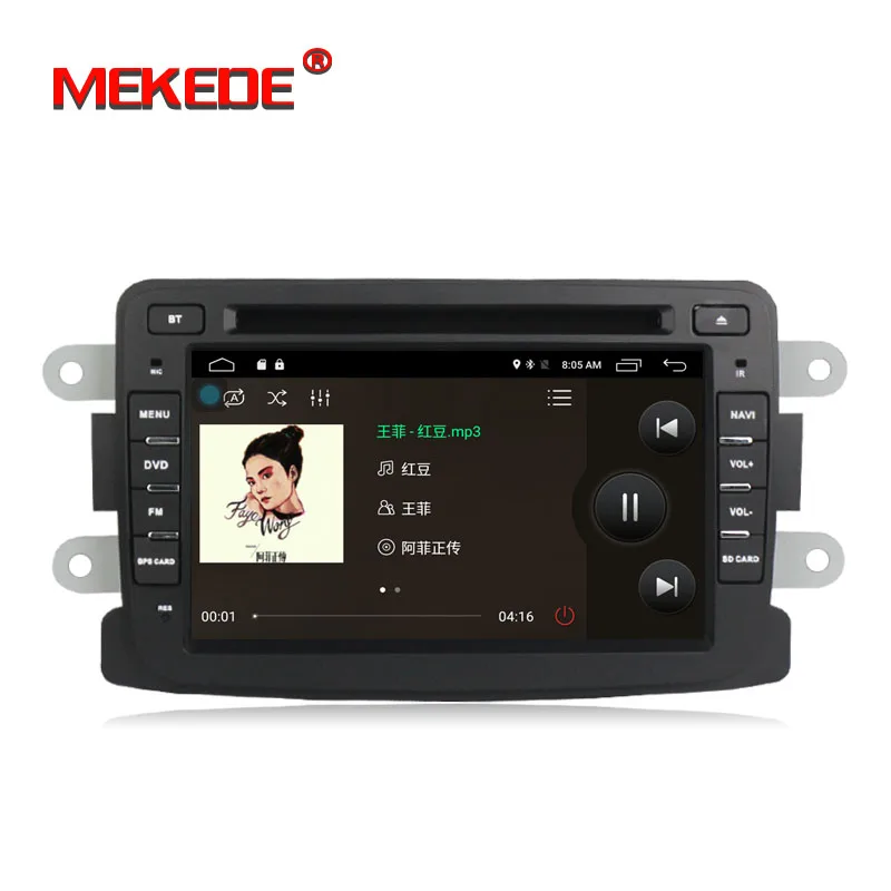 Perfect Wholesale! Android7.1 Car stereo head unit navigation GPS NAVI DVD player for Lada Xray 2/ RENAULT Dacia/Duster/Logan/Sandero 2
