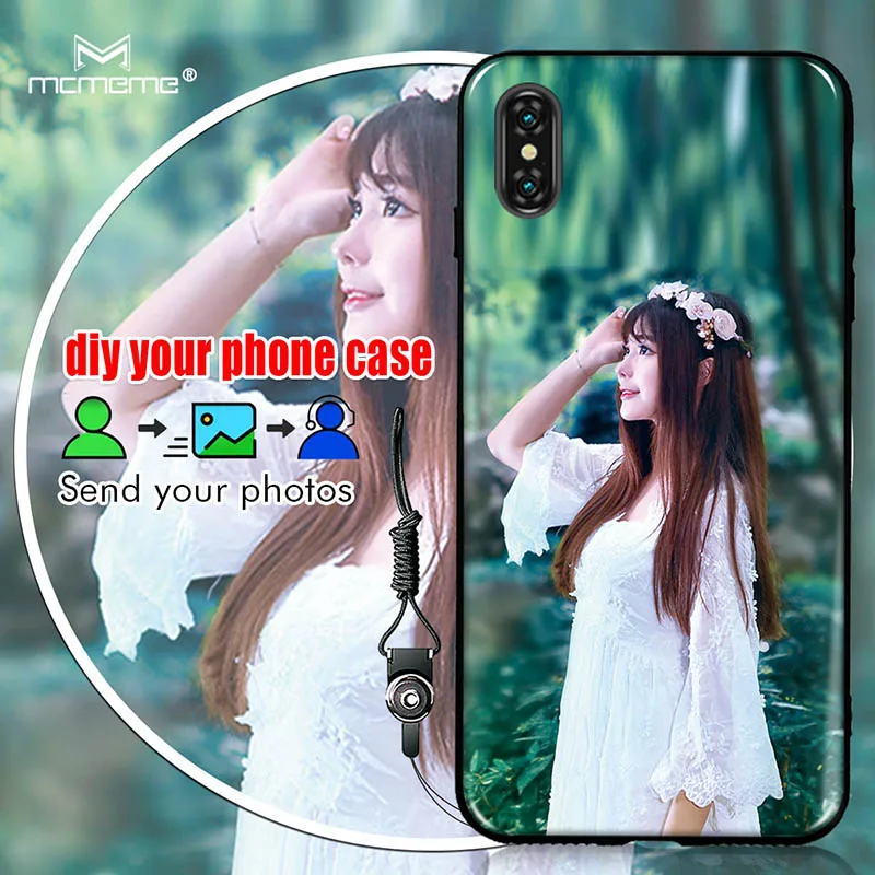 

new Custom DIY Design Photo Case for iPhone X 5S 6S 6Plus 7 8 8plus Soft TPU Back Cover Customized Printed Mobile Phone Cases