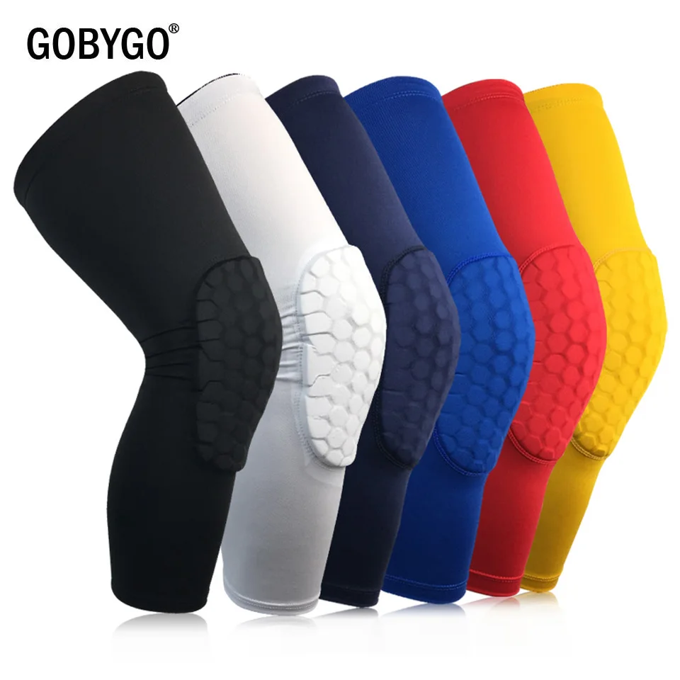 GOBYGO 1 шт. сотовые спортивные Безопасность Training эластичные сапоги до колена