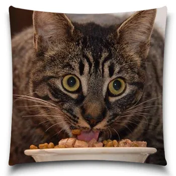 

Cat Pattern Throw Pillow Case Halloween Gift Home Office Decal /Home Textile Gift Pillow Cover 5 size 9 style