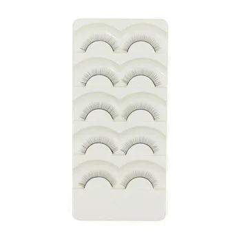 5Pairs Makeup Training Lashes for Beginner Eyelash Extension Practice