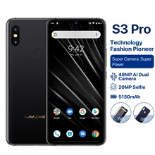  font b UMIDIGI b font S3 PRO Android 9 0 48MP 12MP 20MP 5150mAh 128GB