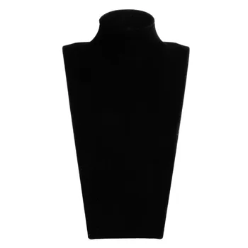 

JAVRICK Velvet Mannequin Necklace Jewelry Pendant Display Stand Holder Show Decorate Hot