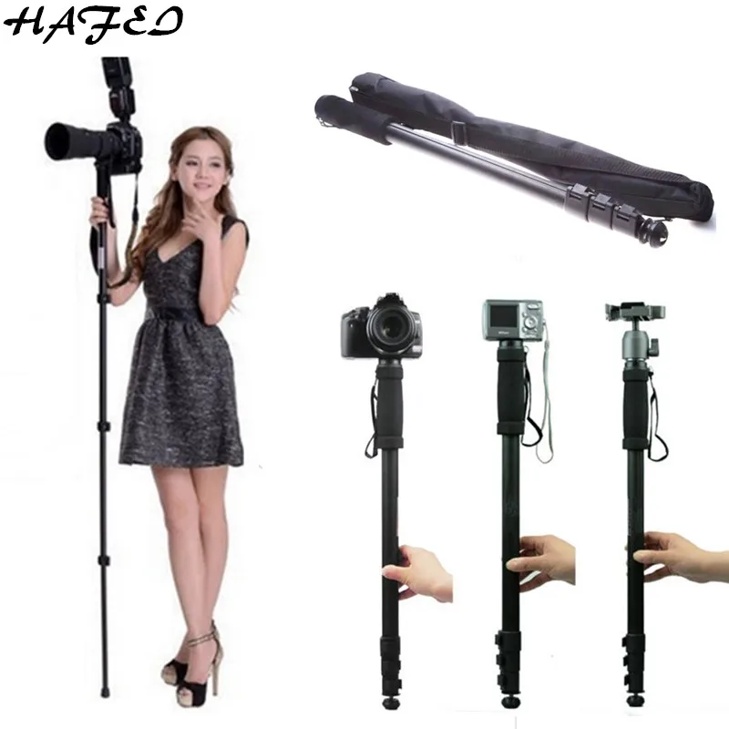 

HAFEI 171CM 67" Professional Tripod Camera Monopod WT-1003 For Sony Canon Eos Nikon D SLR DSLR Lightweight Camera With Bag