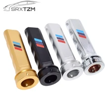 SRXTZM алюминиевая ручка аварийный стояночный ручной тормоз крышка ручка противоскользящее украшение ручной тормоз для BMW 1 3 серии X1 E90 F30 F35