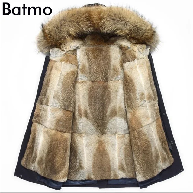 2024 new arrival winter high quality warm rabbit fur liner hooded blue  jacket men,raccoon fur collar winter warm coat men - AliExpress