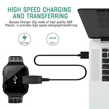 

USB Clip Charger Cord Charging Cable for Garmin Forerunner 630 35 235 735 735XT/ vivomove HR