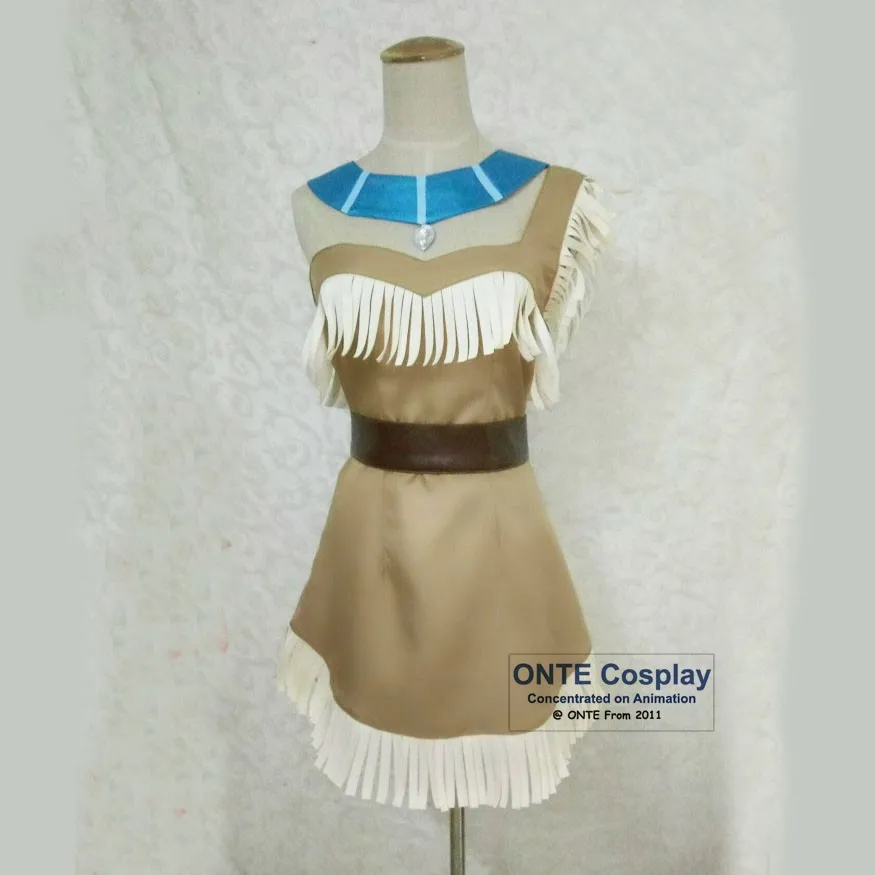 Movie Indian Squaw Cowgirl Princess Cosplay Costumes Women Fancy Party Dress For Halloween Customized