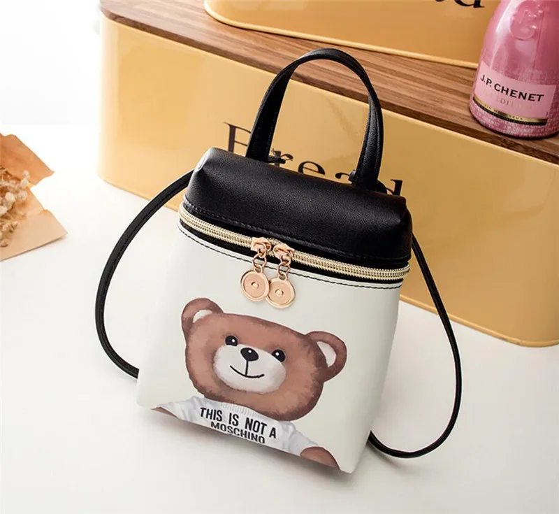 

HANN INGRY 2019 Fashiom Ladies Spring & Summer Korean Leisure Lovely Pattern Style Light Weight Small Bag Printed Backpack H322D