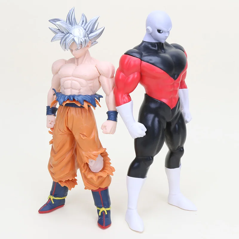 

30cm Dragon Ball Super Ultra Instinct Migatte GOKU Jiren Figure Figure Toys Model God Goku DBZ Figurines Doll