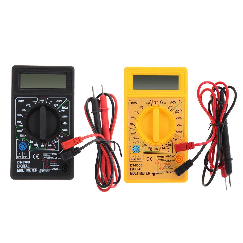 9V Mini Handheld Digital Multimeter Tester Meter LCD Voltmeter Ammeter