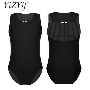 

YiZYiF Girl's Ballet Leotard Seven Straps Back Body Suit Gymnastics Leotard Jumpsuit Kids professional Ballet leotards for girls