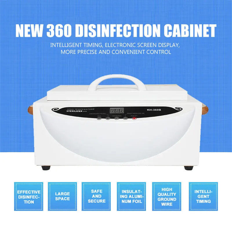 

Household High Temperature Towel Disinfection Cabinet Nail Disinfection Tool Scissors Metal Disinfection Cabinet KH-360B
